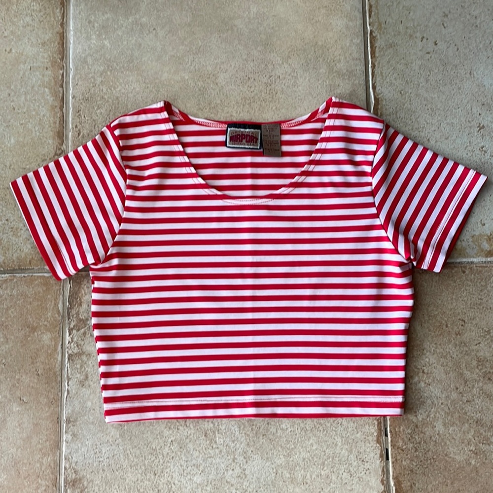 Original Airport Company crop top